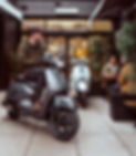 AJS Barletta retro 50cc moped scooter