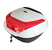 White motorcycle top luggage box for sale